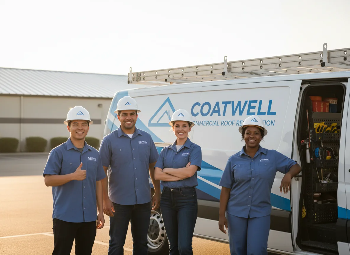 Commercial roof coating company in Diberville, MS